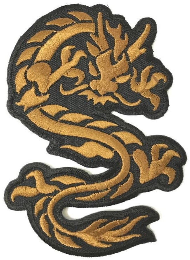 رقع كبيرة متزامنة للملابس، الجينز، السترات، شارات تنين للدراجات النارية للحقائب، فساتين الأطفال، زينة يدوية، خياطة، لصق على الملابس، لصق على القماش، اصنعها بنفسك